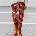 thumbnail image 1 of Lroveb Christmas Leggings for Women Day Fall Winter Artistic Splash Printed Soft Stretchy Pants Yoga Leggings, 1 of 6