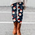 thumbnail image 1 of Lroveb Christmas Leggings for Women Plus Size Day Fall Winter Artistic Splash Printed Soft Stretchy Pants Yoga Leggings, 1 of 6