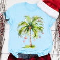 thumbnail image 1 of Lroveb Christmas Shirts for Women Print Round Neck Short Sleeve T Shirt Top Graphic T Shirts, 1 of 5
