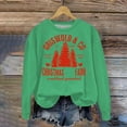thumbnail image 1 of Lroveb Christmas Sweatshirts for Women Christams Sweatshirt Cute Letter Graphic Long Sleeve Shirts Fall Trendy Clothes Teen Girls Oversized Crewneck Sweatshirt, 1 of 4