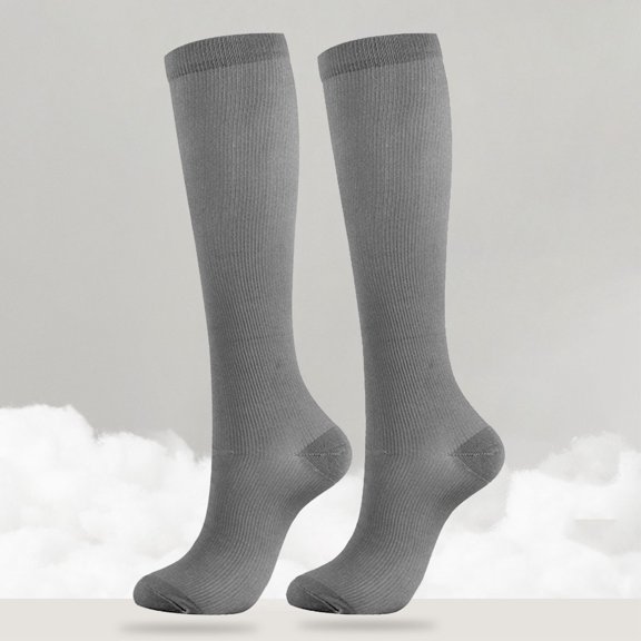 Lroveb Compression Socks for Women Copper Fiber Nylon Pressure Calf Socks Outdoor Sports Multi Color Sequential Socks