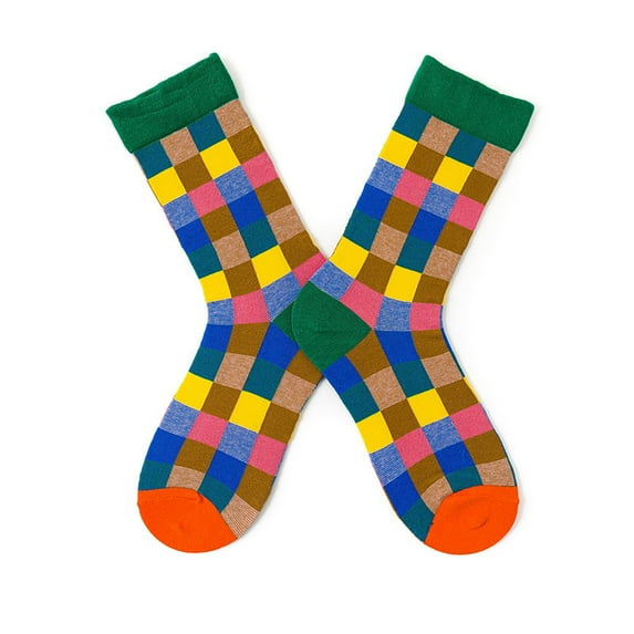 Lroveb Crew Socks for Women Fall Winter New Casual Colored Long Sleeve Colorful Socks Socks