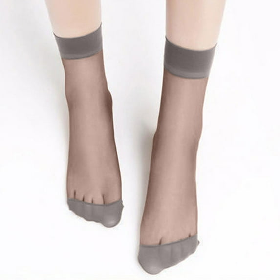 Lroveb Crew Socks for Women Sexy Plain Women 10Pair Socks Short Stylish Top Ankle Socks Net Socks