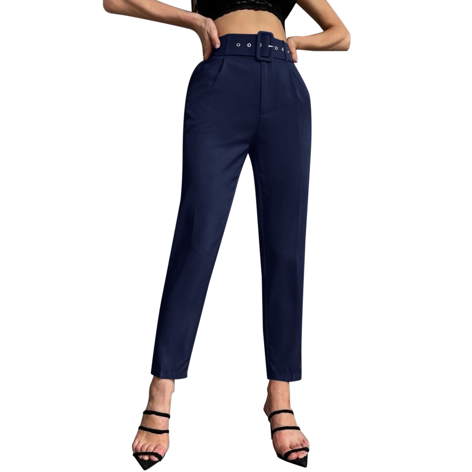 knee length dresses for ladies LADIES POLY DRESS SLACK NAVY (2227P) – Cramer's Uniforms
