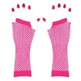 thumbnail image 1 of Lroveb Fingerless Gloves for Women Nylon Mesh Gloves Wrist Elastic Girls Clothing Gloves, 1 of 3