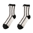 thumbnail image 1 of Lroveb Fuzzy Socks for Women 2 Pairs Of Casual Animal Print Cotton Pattern Lady Socks Tube Comfortable Socks, 1 of 3