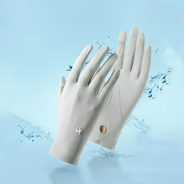 Lroveb Gloves for Women Non Slip Gloves Sun Protection Driving Summer Outdoor Gloves