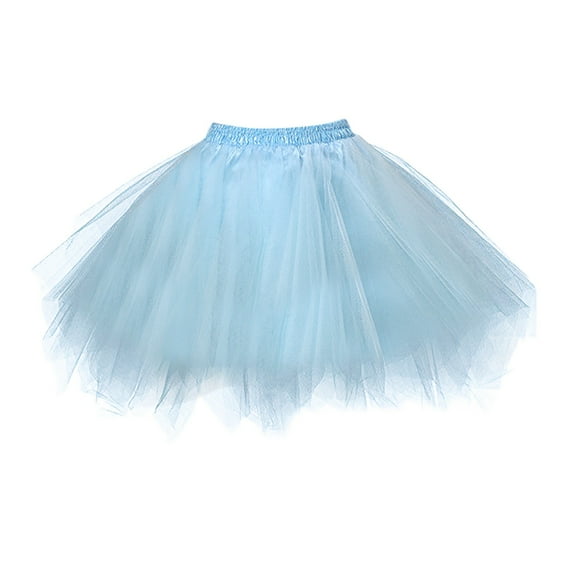 Lroveb Halloween Skirts for Women Woman Tutu Skirt Princess Puffy Irregular Color Support Rock Festival Skirt