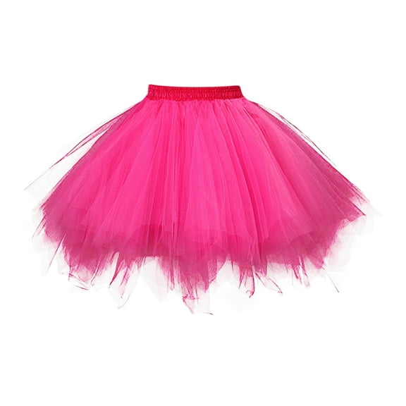 Lroveb Halloween Skirts for Women Woman Tutu Skirt Princess Puffy Irregular Color Support Rock Festival Skirt