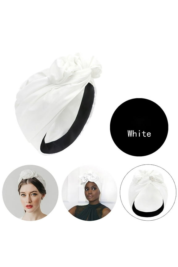Headbands for Women African Turban Head Wraps Solid Womens Turbans Hair Hats Fashion Accessories Accessories
