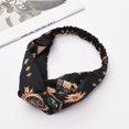 thumbnail image 1 of Lroveb Headbands for Women Boho Floral Knot Headband Elastic Wrap Turban Hair Band Yoga Sports Ladies Accessories, 1 of 2