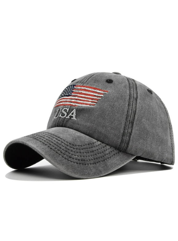 Independence Day Baseball Caps Women Men American Flag Graphic Casquette Embroidery Sun Hat Trucker Hip Hop Hat