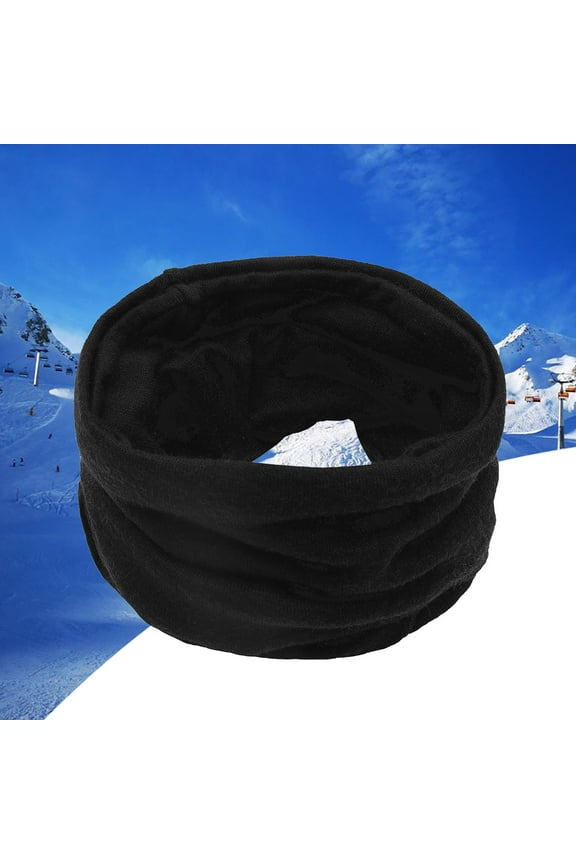 Infinity Scarf for Women Fashion Winter Scarf Children Boy Girl Thickened Wool Collar Scarves Neck Cotton Warmer