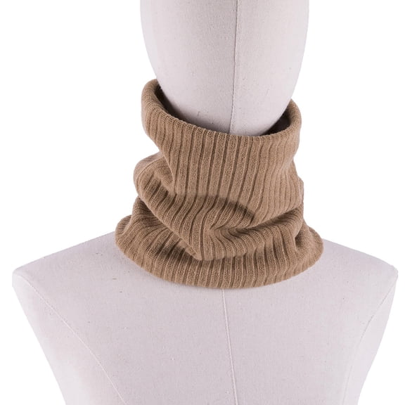 Lroveb Infinity Scarf for Women Winter Scarf Men Warm Knitted Ring Scarves Wool Thick Neck Warmer