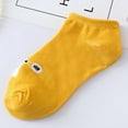 thumbnail image 1 of Lroveb Low Cut Socks for Women 1Pair Comfortable Pure Color Cotton Sock Slippers Short Ankle Socks, 1 of 2
