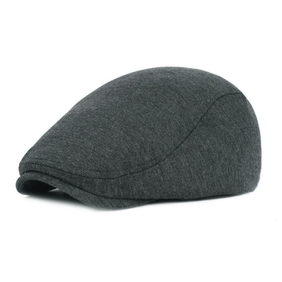 Lroveb Newsboy Hats for Men Women Black Grey Herringbone Baker Boy Tweed Flat Cap Mens Gatsby Hat