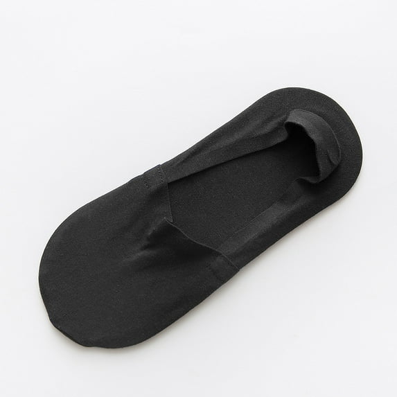 Lroveb No Show Socks for Men 5 Pair of Fashion Man Antiskid Invisible Low Cut Socks Anti-Slip Toe Ankle Sock Socks