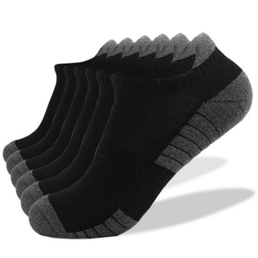 Lroveb No Show Socks for Men Women Athletic Running Socks 6 Pairs Breathable Low Cut Sports with Cushioning Ankle Socks