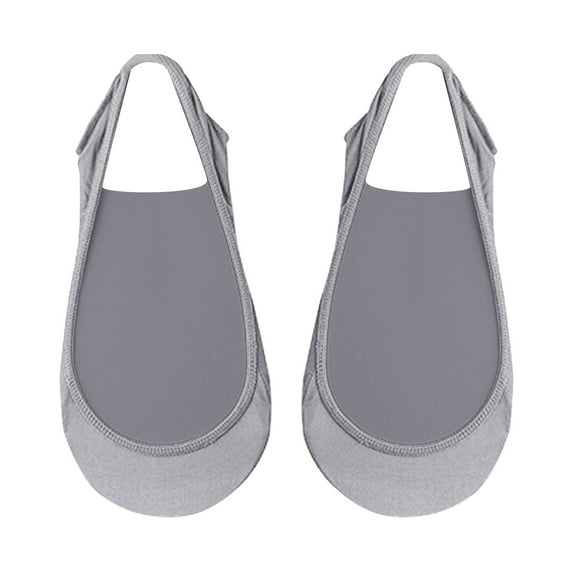 Lroveb No Show Socks for Women Ballerina Socks Solid Non Slip Ice Stockings Hollow Boat Socks