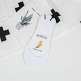 thumbnail image 1 of Lroveb No Show Socks for Women Socks Womens Summer Suspenders Cotton High Heel Slippers Half Toe Elastic Wicks Shallow Socks, 1 of 3