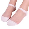 thumbnail image 1 of Lroveb No Show Socks for Women Summer Ladies Sheer Silky Glitter Transparent Short Stockings Ankle Socks, 1 of 2