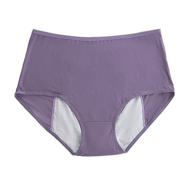 Lroveb Period Underwear for Women New Summer Fashion Leak Proof And Breathable Mid High Waist Plus Size Underpants