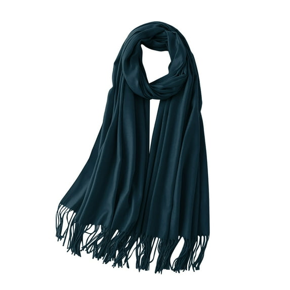 Lroveb Scarf for Women A Variety of Solid Color Imitation Scarf Womens Single Thick Warm Bib Shawl Gift Scarves
