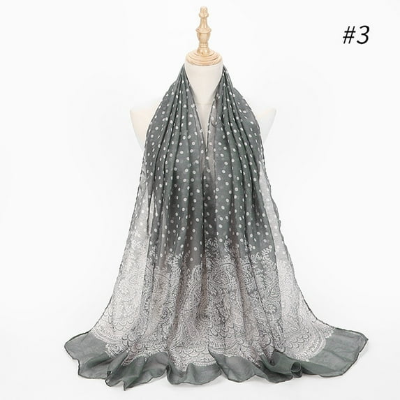 Lroveb Scarf for Women Fashion Jacquard Cotton Parisian Stripe Shawl Soft Beach Towel Scarf Scarves