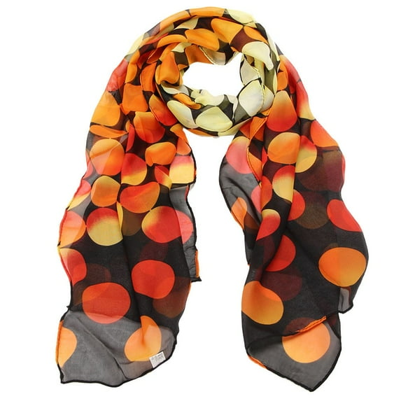 Lroveb Scarf for Women Lady Chiffon Scarf Kerchief Shawl Or Dot Scarves Rectangle Scarves