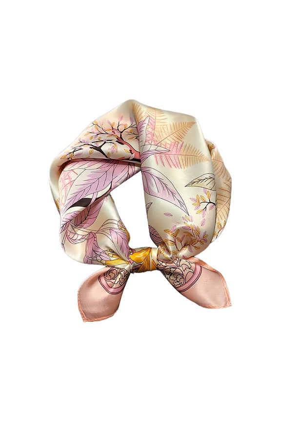 Silk Scarf for Women Scarf Small Square Ladies Spring Summer Thin Fashion Retro Scarves