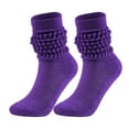 thumbnail image 1 of Lroveb Slouch Socks for Women Scrunch Sock Knee High Slouchy Socks Fall Winter Crew Socks, 1 of 4