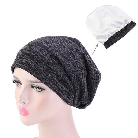 Lroveb Slouchy Beanie for women Soft Cap Lightweight Hipster Hat Summer Breathable Faux Sleeping Thin Chemo Hat
