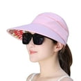 thumbnail image 1 of Lroveb Sun Hats for Women Spring Summer Fashion Top Line Large Edge Sunshade Hat, 1 of 7