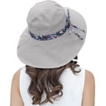 thumbnail image 1 of Lroveb Sun Hats for Women Summer Sun Protection Summer Beach Hats Outdoor Travel Fishing Bucket Hat, 1 of 4