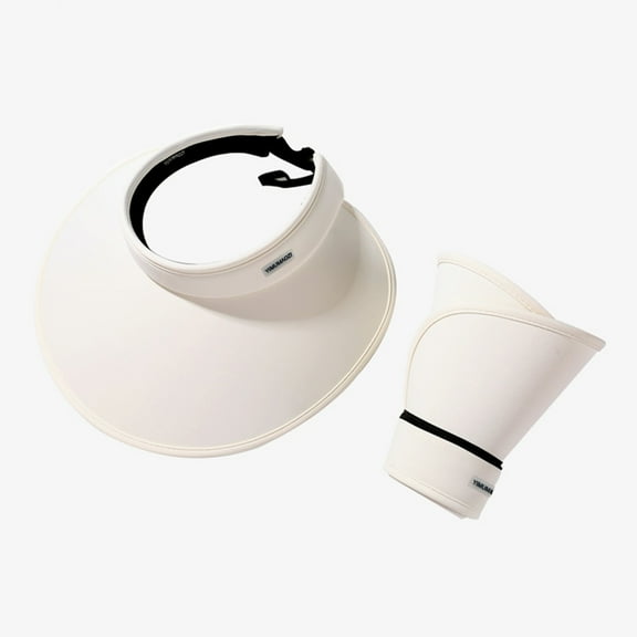 Lroveb Sun Visors for Women Outdoor Hat Solid Color Cool Casual Elegant Adjustable Baseball Cap