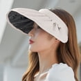 thumbnail image 1 of Lroveb Sun Visors for Women Protection Folding Hairband Hairpin Hat Baseball Cap, 1 of 5