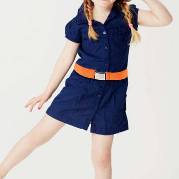 Lroveb Toddler Belts for Girls and Boys Belt Children Elastic Monochrome Pants Belt