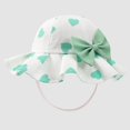 thumbnail image 1 of Lroveb Toddler Bucket Hats Girls Love Bow Windproof Rope Basin Hat Female Baby Princess Wind Sunshade Fashion Fisherman Sun Hat, 1 of 4