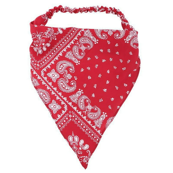 Lroveb Turbans for Women Head Wrap Hijab Elastic Hair Kerchief Vintage Triangle Boho Scarf Bohemian Beanie Hat