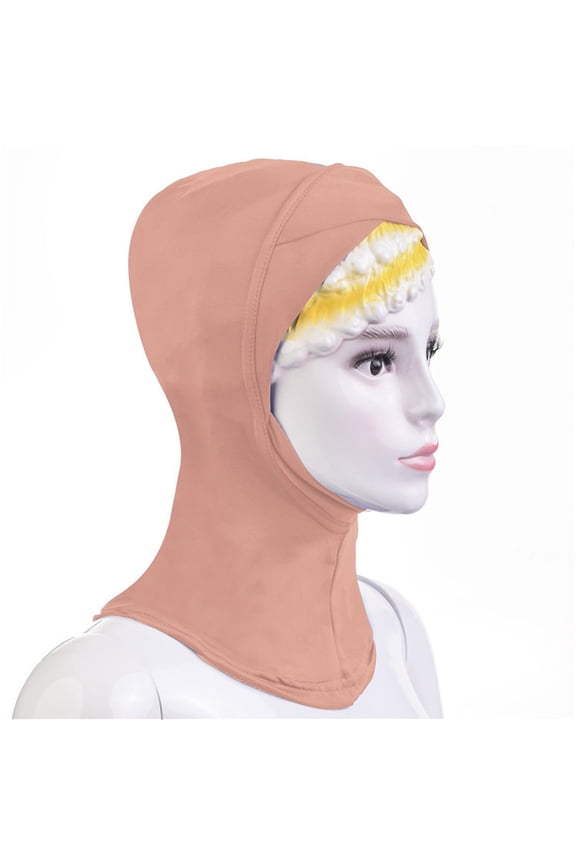 Turbans for Women Head Wrap Hijab Islamic Muslim Cotton Headscarf Inner Cap Underscarf Ninja Scarf Beanie Hat