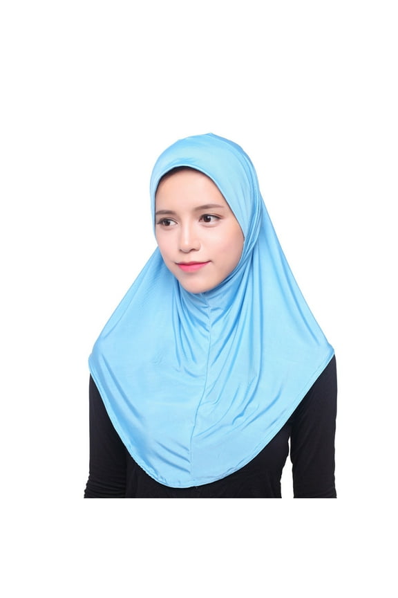 Turbans for Women Head Wrap Hijab Muslim Inner Headscarf Cap Islamic Full Cover Hat Beanie Hat