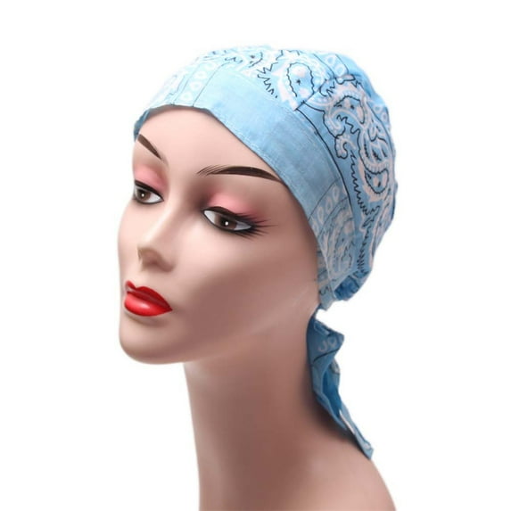Lroveb Turbans for Women Head Wrap Hijab So Simple Scarf Tied In Soft Bamboo Cancer Chemo Patients Beanie Hat