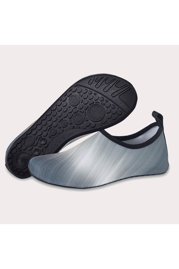 Water Shoes for Women and Men Womens Same Rubber Bottom Printing Beach Swimming Socks Aqua Socks