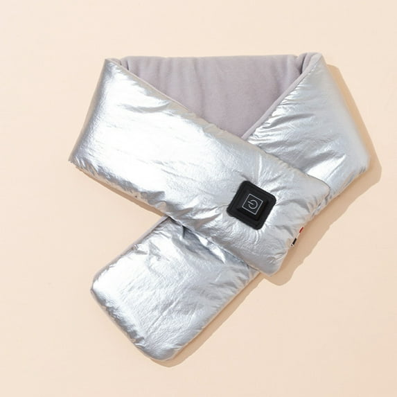 Lroveb Winter Heated Scarf for Women Scarf Neck Heating Pad Men Rechargable Warmer Wrap Usb Thermal Scarfs Scarves