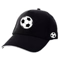 thumbnail image 1 of Lroveb Women Men Baseball Caps Cap Fashion Trend Sun Visor Football Basketball Ball Pattern Trucker Hat, 1 of 2