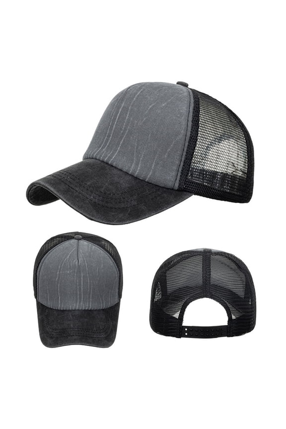 Women Men Baseball Caps Fashion Sport Hit Color Breathable Beach Cap Hip Hop Hat Sun Trucker Hat