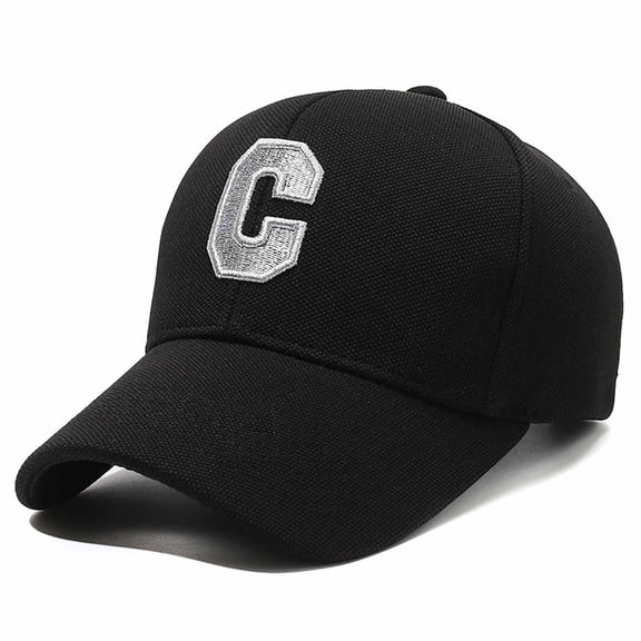 Lroveb Women Men Baseball Caps Letter Embroidery Cap Outdoor Wild Couple Sunshade Hat Trucker Hat