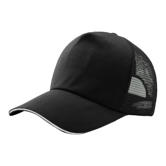 Lroveb Women Men Baseball Caps Mens Womens Summer Cotton Back Net Hat Fashion Casual Sunscreen Cap Trucker Hat