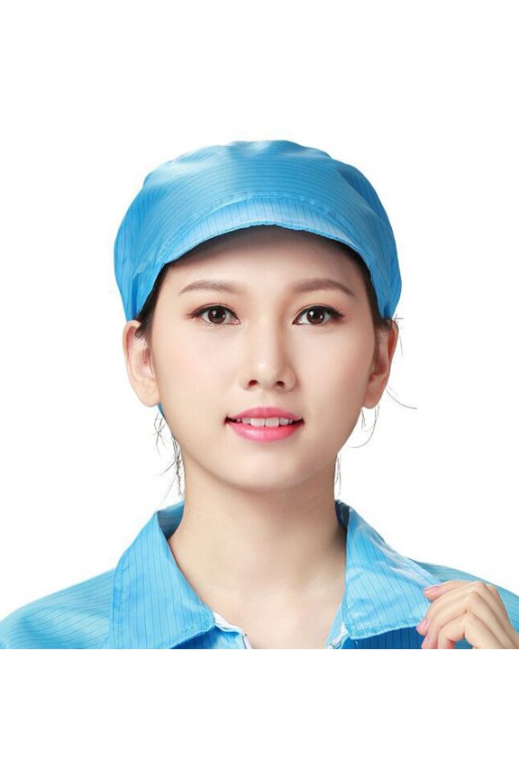 Women Men Baseball Caps Unisex Disposable Isolation Anti-Static Hat Dust-Proof Work Cap Trucker Hat