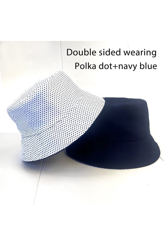 Women Men Bucket Hats Double Wearing Fisherman Hat Male Korean Version Simple Casual Pot Female Solid Color Light Plate Visor Couple Sun Hat